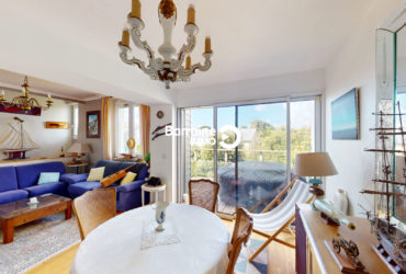 A VENDRE BREST SAINT-MARC VUE MER : maison de 5 pièces (125 m²)  avec terrasse, deux garages