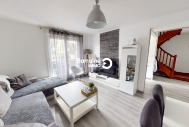 EXCLUSIVITE  A VENDRE   BREST   MESDOUN   QUATRE MOULIN   APPARTEMENT TRIPLEX   T4  86.50M²   3 CHAMBRES  BUREAU  TERRASSE   GARAGE   JARDIN