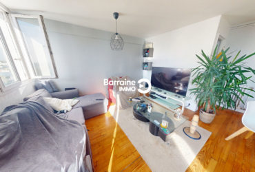 EXCLUSIVITÉ A VENDRE BREST DOURJACQ APPARTEMENT T3 64,94 M² HABITABLES 2 CHAMBRES VUE DÉGAGÉE