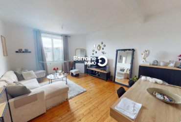 EXCLUSIVITÉ BREST SAINT-MICHEL APPARTEMENT T2 58 M² DERNIER ÉTAGE VUE DÉGAGÉE