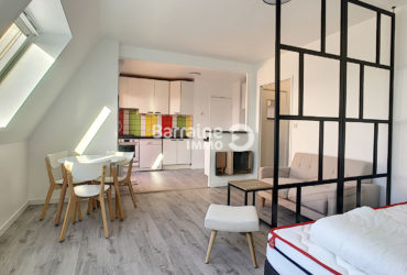 LOCATION CENTRE CROZON STUDIO MEUBLÉ 34,20 m2