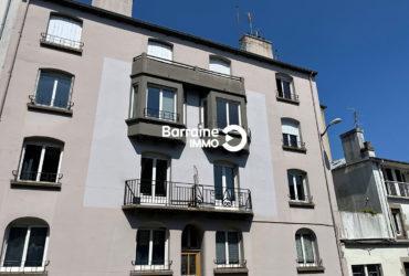 EXCLUSIVITÉ – BREST PILIER ROUGE : appartement T2 de 57 m² VENDU MEUBLE