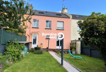 EXCLUSIVITÉ A VENDRE BREST KERICHEN MAISON DE VILLE 123.76 M² HABITABLES 4 CHAMBRES JARDIN GARAGE