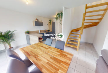 A VENDRE EXCLUSIVITE BREST PRAT PODIC MAISON  PARFAIT ETAT 73M² 3 CHAMBRES GARAGE JARDIN