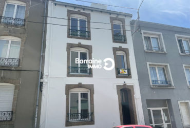 BREST SAINT MARTIN PROCHE FAC DE MEDECINE ET GLASGOW  ETAT NEUF IMMEUBLE 3 APPARTEMENTS