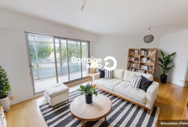 A VENDRE EXCLUSIVITE BREST RIVE DROITE CAPUCINS APPARTEMENT 48 M² T2 ASCENSEUR 1 CHAMBRE