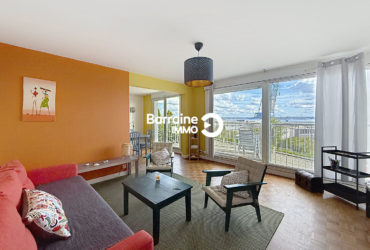 LOCATION BREST CORNICHE T3 MEUBLE VUE MER