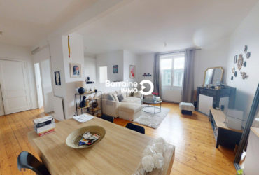 EXCLUSIVITÉ BREST SAINT-MICHEL APPARTEMENT T2 58 M² DERNIER ÉTAGE VUE DÉGAGÉE