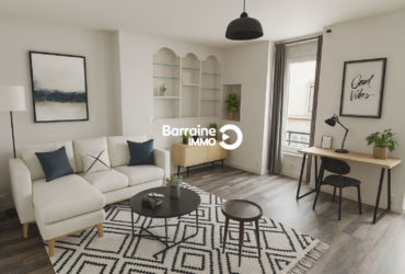 EXCLUSIVITE : A VENDRE A BREST QUATRE MOULINS APPARTEMENT T2 1ER ETAGE 32M²