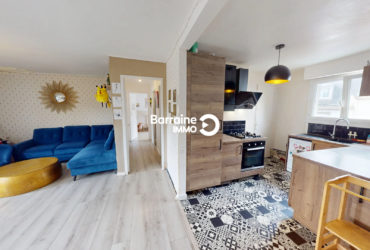 EXCLSUIVITE AGENCE –  LORIENT CENTRE – GRAND T3 de 73m² AVEC BALCON -CAVE -STATIONNEMENT FACILE AVEC PARKING PRIVE -POSSIBILITE ADHAT GARAGE