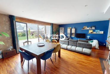 EN EXCLUSIVITÉ BARRAINE IMMO PLOUZANÉ ? MAISON CONTEMPORAINE OSSATURE BOIS PLAIN-PIED 113 M² AVEC COMBLES AMÉNAGEABLES ref : PZ00294-TH