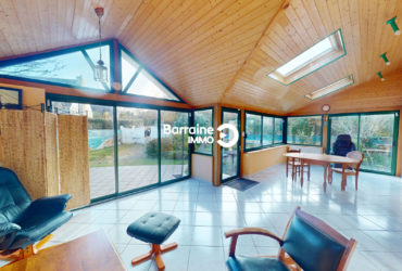 A VENDRE BREST SAINT-PIERRE CAVALE BLANCHE MAISON DE MAITRE 188M² T8 4 CHAMBRES 1 BUREAU GARAGE VERANDA