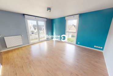 BREST EUROPE – VENTE d’un appartement T3 de 59 m² avec terrasse de 10 m² et Parking privé