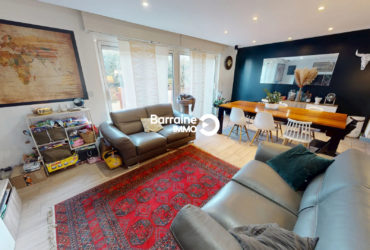 LANESTER – LE PENHER – MAISON DE VILLE de 130m²  AVEC JARDIN – CAVE EN SOUS SOL ET GARAGE