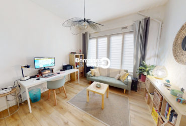 EXCLUSIVITE   A VENDRE  BREST  SAINT-MARTIN  APPARTEMENT T1  28.36M²  LOCATAIRE EN PLACE