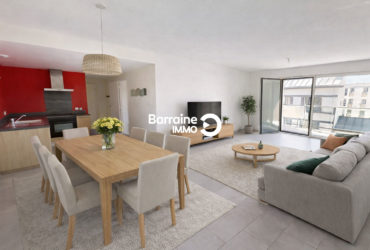 A VENDRE   BREST    PLACE DE STRASBOURG    APPARTEMENT T3  73.365²    2  CHAMBRES TERRASSE 15M²   ASCENSEUR    PLACE DE PARKING
