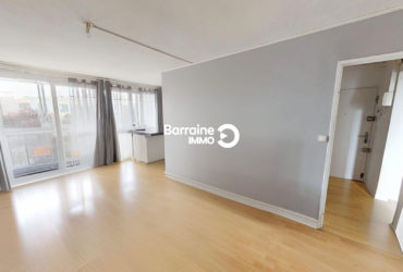 EXCLUSIVITE BREST BELLEVUE Appartement de 2 pièces (46m²)  avec cave et parking. A Vendre BREST