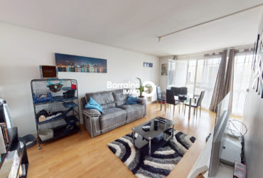 EXCLUSIVITE BREST BELLEVUE Appartement de 2 pièces (46m²)  avec cave et parking. A Vendre BREST