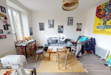 A VENDRE BREST  SAINT-MARTIN  APPARTEMENT T2 36M² 1 CHAMBRE – LOCATAIRE EN PLACE