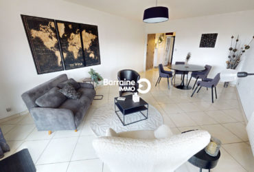 A VENDRE   BREST   APPARTEMENT T4   2 CHAMBRES   TERRASSE   PARKING PRIVATIF   ASCENSEUR