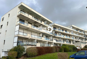 BREST FORESTOU – VENTE d&rsquo;un appartement T4 de 85.10 m² – Ascenseur – Terrasse 14.4 m² – Vue mer – Garage – Parking