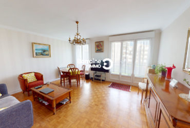 A VENDRE BARRAINE IMMO APPARTEMENT T3 77M² AVEC BALCON CAVE GARAGE SECTEUR CROIX ROUGE BREST REF PZ00313-TH