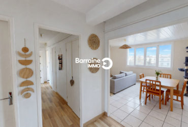 A VENDRE  BREST  BELLEVUE  APPARTEMENT T4  2 CHAMBRES  80M²  ASCENSEUR