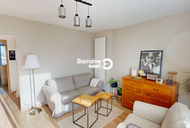 A VENDRE  BREST  DOURJACQ  APPARTEMENT T3  2 CHAMBRES  57M²  BALCON  ENTIEREMENT MEUBLE