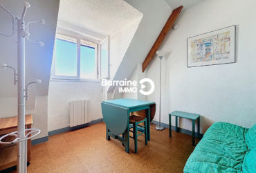Location studio meublé à Larmor Plage 14.04m²