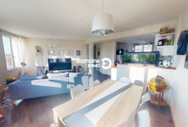 EXCLUSIVITE A VENDRE BREST LAMBEZELLEC APPT T4 78.96M² DEUX CHAMBRES 1 BUREAU