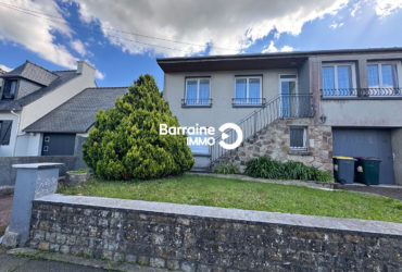 EXCLUSIVITÉ A VENDRE GUIPAVAS MAISON 115 M² HABITABLES 180 M² UTILES 2 GARAGES JARDIN CLOS