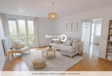 A VENDRE BREST LE GUELMEUR MAISON 120 M² HABITABLES 4 CHAMBRES SOUS SOL GARAGE