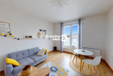 À vendre : Appartement 2 pièces dernier étage à Brest Saint-Michel