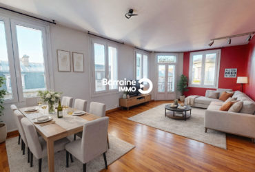 EXCLUSIVITE A VENDRE  BREST   PILIER ROUGE – OCTROI   APPARTEMENT T5   101M²   3 CHAMBRES    DERNIER ETAGE