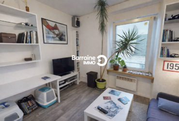 A VENDRE   BREST  SAINT-MARTIN  APPARTEMENT T1 BIS  24.16 M²  DERNIER ETAGE