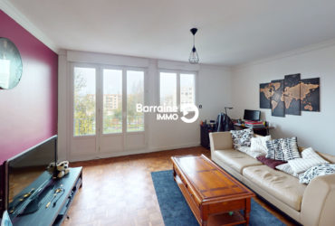 A VENDRE BREST KERICHEN SAINT LUC APPARTEMENT T4 DOUBLE SEJOUR 2 CHAMBRES BALCON ASCENSEUR