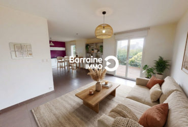 A VENDRE  GUIPAVAS  CENTRE VILLE  APPARTEMENT DUPLEX   T4  70.5m² 2 CHAMBRES BALCONS TERRASSE PARKING PRIVATIF