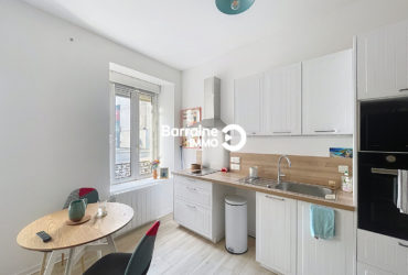 A  LOUER  BREST  SAINT MICHEL/COAT AR GUEVEN  APPARTEMENT  T2  MEUBLE 35.65M²