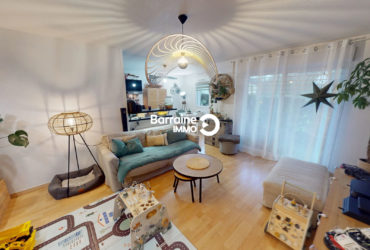 LORIENT KERFICHANT – APPARTEMENT T3 de 63m² BIEN EXPOSE TERRASSE de 10m² – PARKING PRIVE