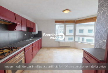 A VENDRE LORIENT- NOUVELLE VILLE- APPARTEMENT T3  de 64 m² AVEC GARAGE.