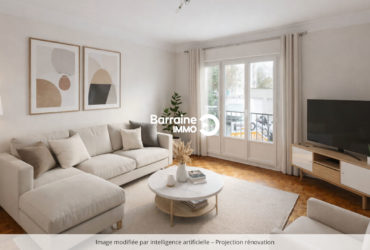 EXCLUSIVITE  A VENDRE  BREST RIVE DROITE  APPARTEMENT T3  57M²