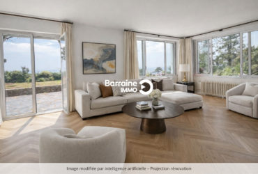 EXCLUSIVITE – A VENDRE – CROZON  – PLEINE VUE SUR MER 