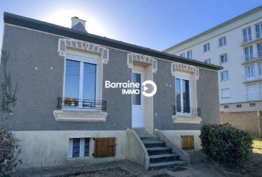 A VENDRE BREST GUELMEUR MAISON 62.65 M² 2 CHAMBRES JARDIN