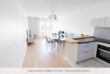 VENTE : appartement de 2 pièces (48 m²) à LORIENT –