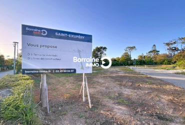 TERRAIN A BATIR 737 m² VUE MER QUARTIER DU MENHIR CROZON