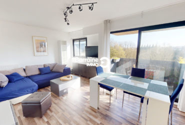 EXCLUSIVITE  A VENDRE  BREST  QUIZAC  APPARTEMENT  T4  84.2 M2  3 CHAMBRES  PARKING  COUVERT