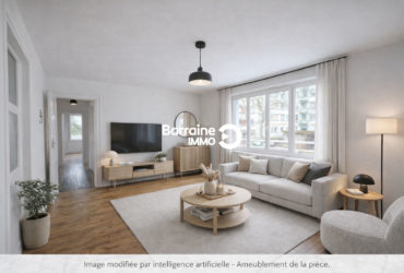 LORIENT VILLE EN BOIS – APPARTEMENT T4 de 83m² AVEC PETIT BALCON ET ANNEXES