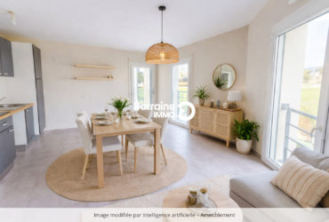 EXCLUSIVITE A VENDRE BREST LAMBEZELLEC APPARTEMENT T2 37M²  1 CHAMBRE TERRASSE