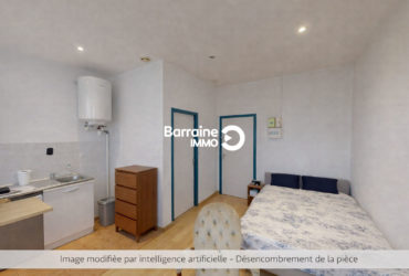 LORIENT SECTEUR GARE – STUDIO de 20m² VENDU MEUBLE AVEC LOCATAIRE