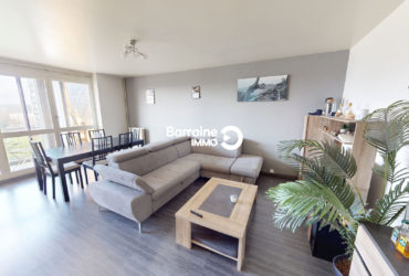 A VENDRE BREST BELLEVUE APPARTEMENT T3  63.06M² 2 CHAMBRES BALCON FERME